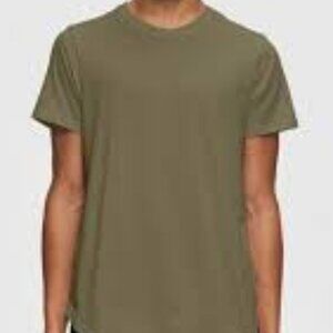 Kuwalla-Tee Bamboo Casual Olive Short Sleeve Women's Tee NEW